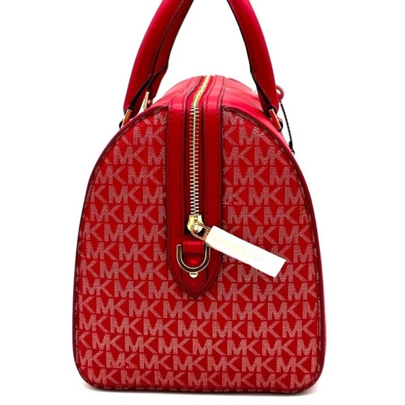 Michael Kors Medium Travel Duffle Satchel Bag (NWT)
Red/Gold - Picture 4 of 12